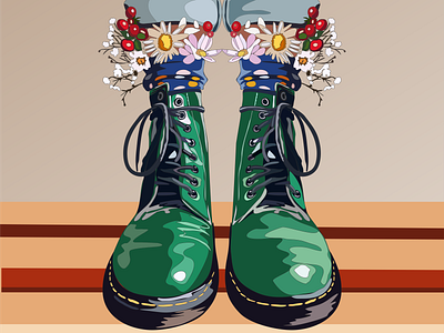 Docs and flowers