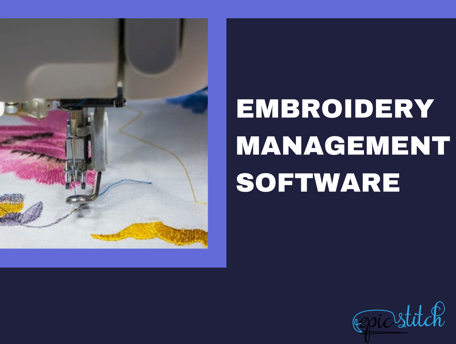 Increase Profit with Embroidery Management Software - Epicstitch by ...