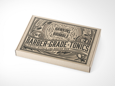 Hawkins and Brimble Ecommerce Packaging
