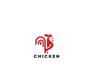 Minimalist Logo Chicken brand branding buisness chicken clean design graphic graphic design illustration logo logo design minimal minimalist travelling typography ui vector wordmark