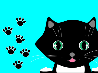 I have paws! graphic design ui