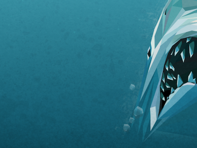 Textured Halfprev jaws photoshop polygon shark tutorial water