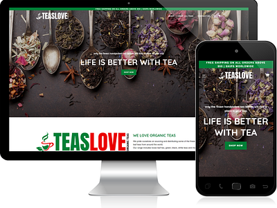 TeasLove-Shopify Dropshipping Store