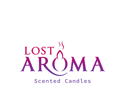Lost Aroma-Scented Candles branding design graphic design illustration logo minimalist