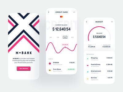 Banking App Design