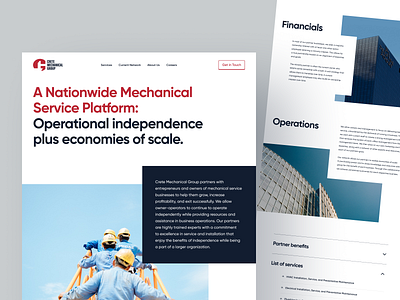 Crete Mechanical Group Website Design