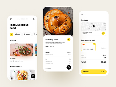 Food App by Shakuro on Dribbble