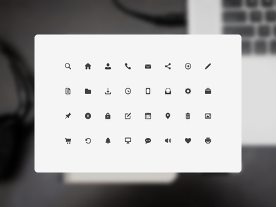 32 Free Icons (.psd)