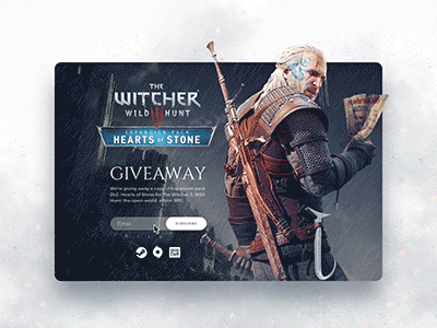 The Witcher 3™ DLC Animation animation dlc giveaway principle transition ui witcher
