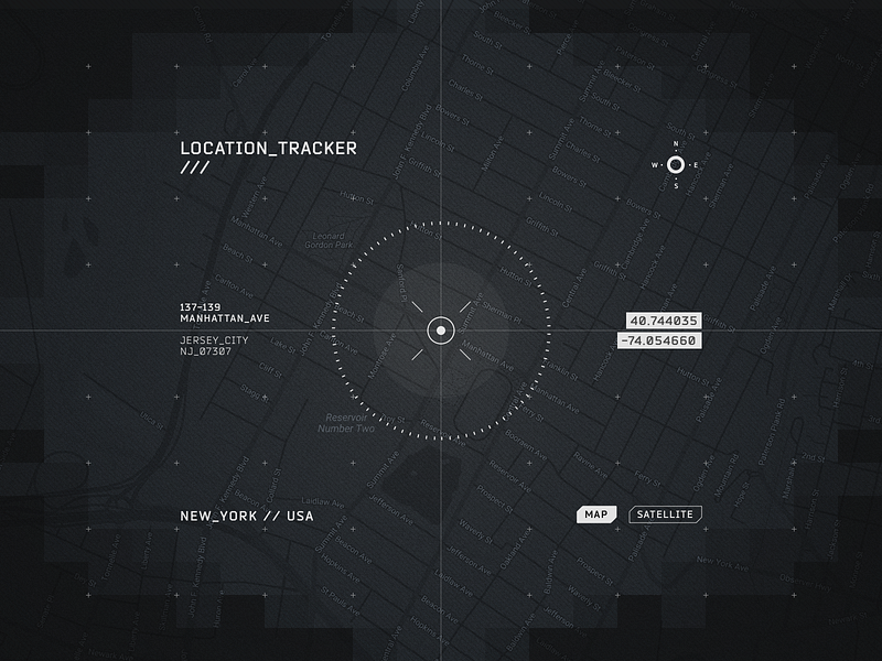 Location Tracking Interface by Shakuro on Dribbble
