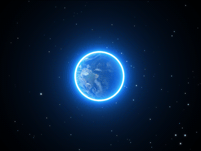 Earth Born ae animation birth born earth gif illustration motion planet star