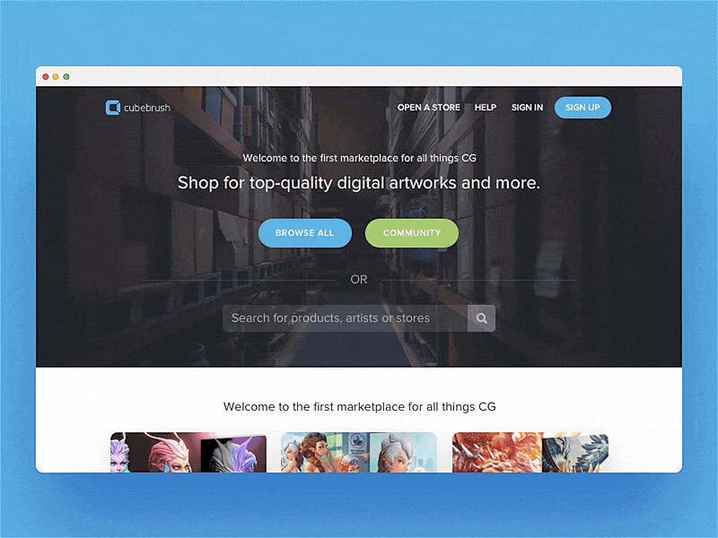 Category selection animation mac cubebrush web interaction gif art principle motion animation snippet