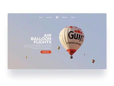 Landing parallax animation animation behaviour landing motion principle ui ux webdesign