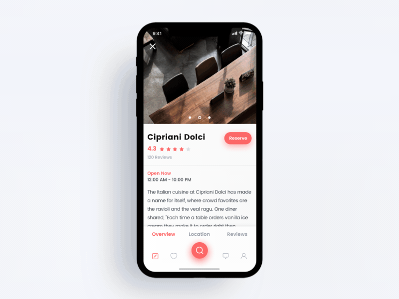 Street Food Selection Animation animation app booking concept find food interaction ios iphone iphone x iphone xr iphone xs map restaurant search ui ux
