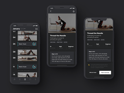 Fit-In-Turn App Workout activity app concept design figma fit app fitness ios iphone iphone xs xr nutrition profile sport sports app tracking training ui user interface ux workout