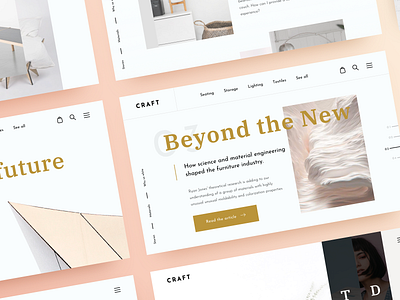 The CRAFT Furniture Store UI