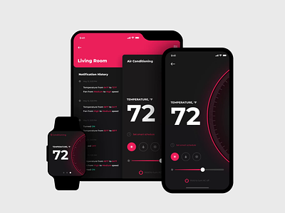 Cross-device App Morphing animation apple watch concept app foldable phone ios app iphone fold iphone x mobile morphing motion design samsung galaxy fold shakuro smart home transition ui ux