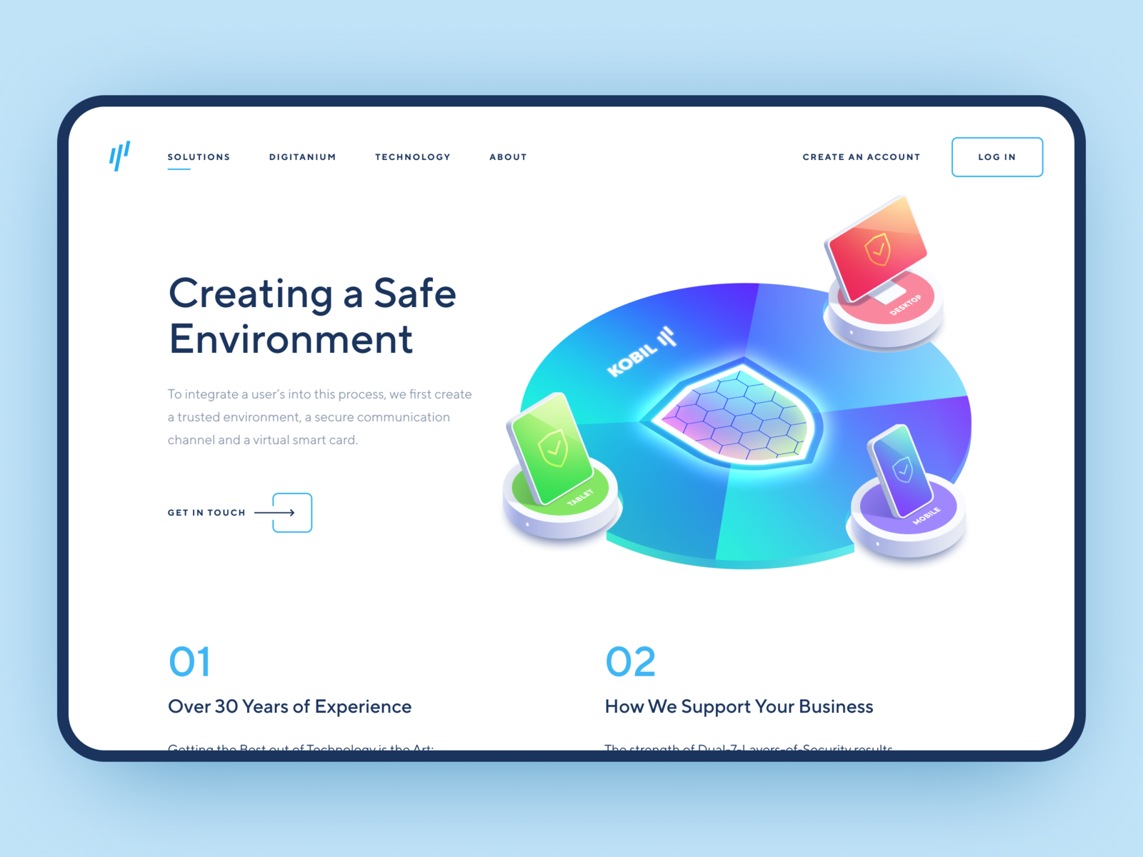 Data Protection Security Web App By Shakuro On Dribbble