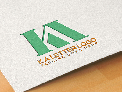 K A letter logo botanical logo branding design graphic design illustration initial logo letter logo logo typography vector