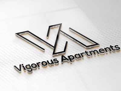 V A letter logo