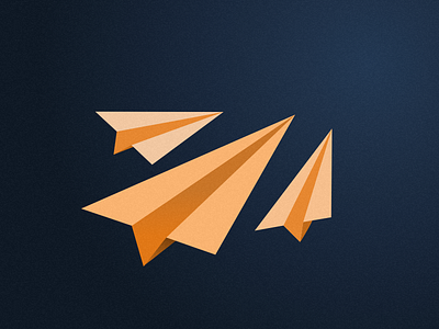 Paper Airplanes airplane gradients illustration paper perspective sketch