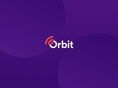 Orbit branding identity logo