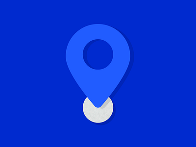 Team Location icon WIP blue drop pin icon location navigation product texture ui
