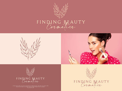 Minimalist botanical beauty spa or cosmetics logo design botanical business cosmetics design feminine hand drawn illustration logo minimalist