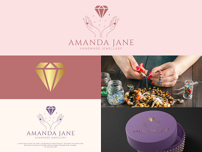 Logo for shop of handmade jewelry brand.
