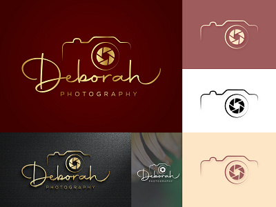 Camera photography logo icon vector template