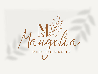 Botanical Floral element Hand Drawn photography Logo