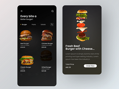 Food App 3d animation app appdesign branding design food foodapp games graphic design graphicdesign graphicdesigner illustration logo motion graphics ui uiux uiuxdesign ux website