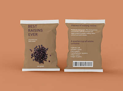 Raisins Packaging 3d animation app box branding design designer dryfruit follow foryou fruit games graphic design illustration logo motion graphics opentowork pacakging raisins ui