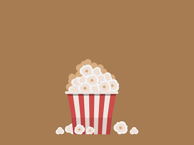 Popcorn design 3d animation app branding design games graphic design illustration logo motion graphics ui