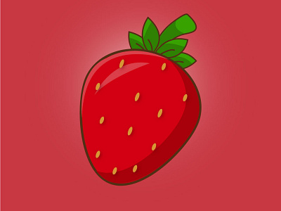 STRAWBERRY 3d animation available branding design designing follow foryou games graphic design illustration illustrator logo motion graphics openforwork ui vector