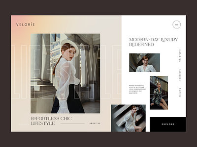 Clothing Store Website Design agency cloth clothing clothing store design design inspiration dress ecommerce fashion homepage landing page lookbook outfits ui ux web web design web ui website women fashion