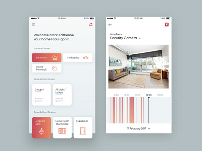 Smart Home App ai app assistant control dashboard design home intellegent ios living room smart