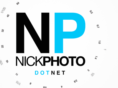 NP Branding logo photographer two toned
