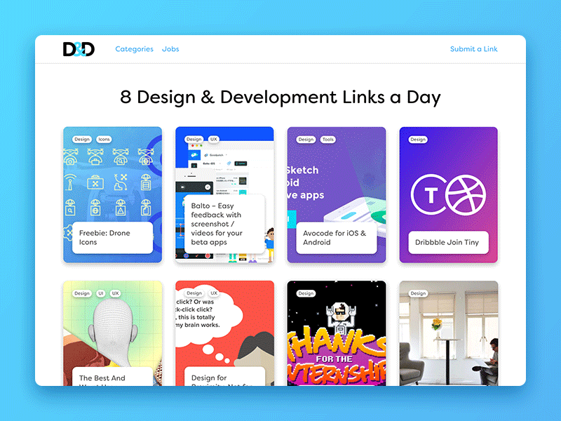 D&D Tomorrow Website Re-Design brand branding design web design