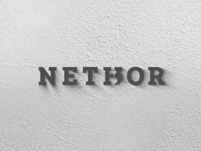 Nethor, logo design branding hammer logo nethor wood