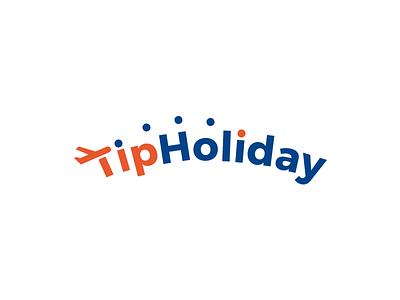 TipHoliday agency brand branding holiday logo travel traveling