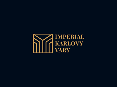 Imperial Karlovy Vary brand branding hotel logo logo design luxury