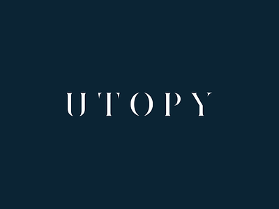 Utopy brand branding fashion logo logo design utopy