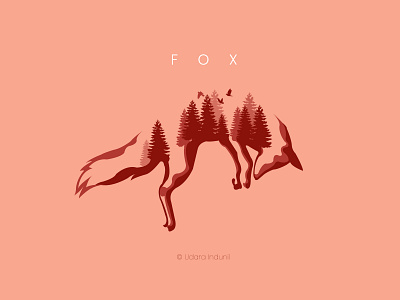FOX - Minimalist Concept Design 2d art concept design fox illustration logo minimalist