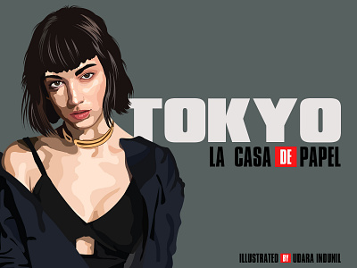 TOKYO - Money Heist Cast Illustration