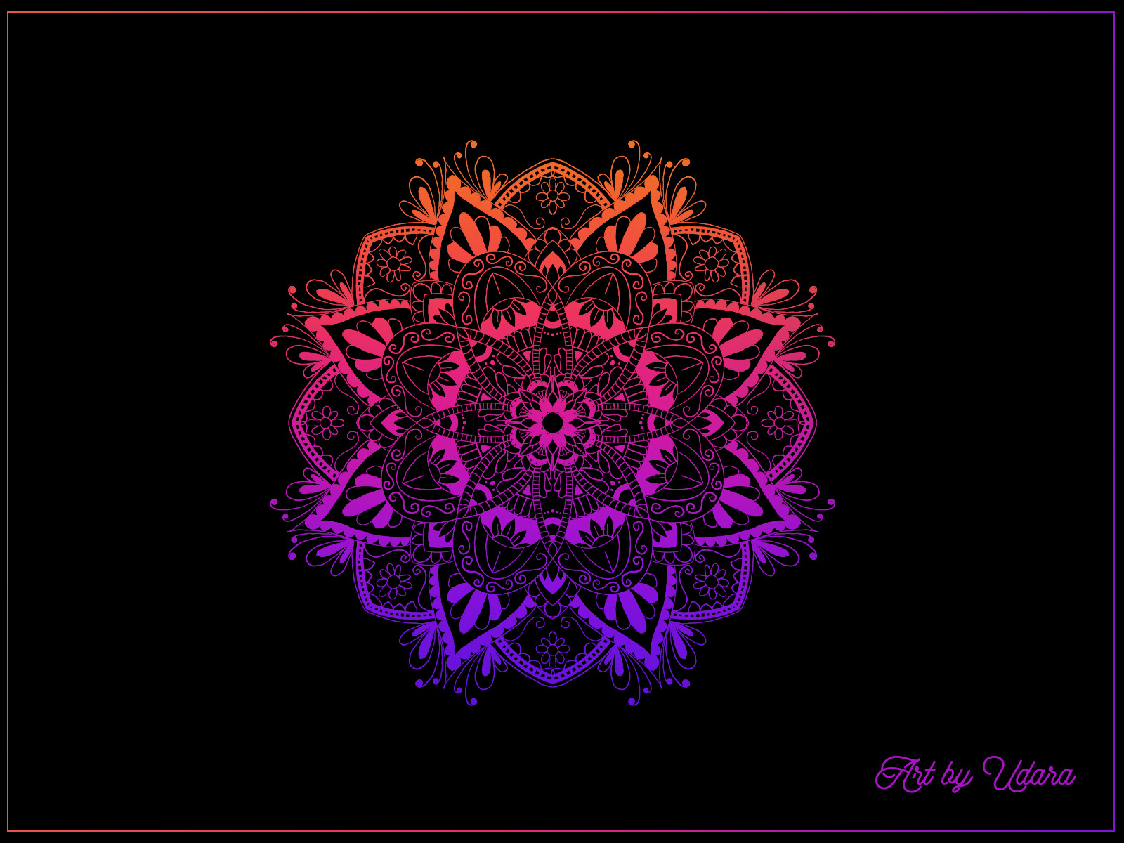 Mandala Art Procreate Drawing by Udara Jayasanka on Dribbble