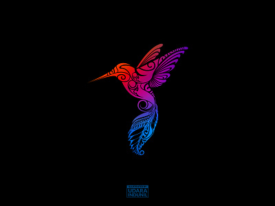 Humming Bird - Minimalist Art art branding concept design flat graphic design humming bird ill minimalist pattern art udara indunil udara jayasanka udarts vector