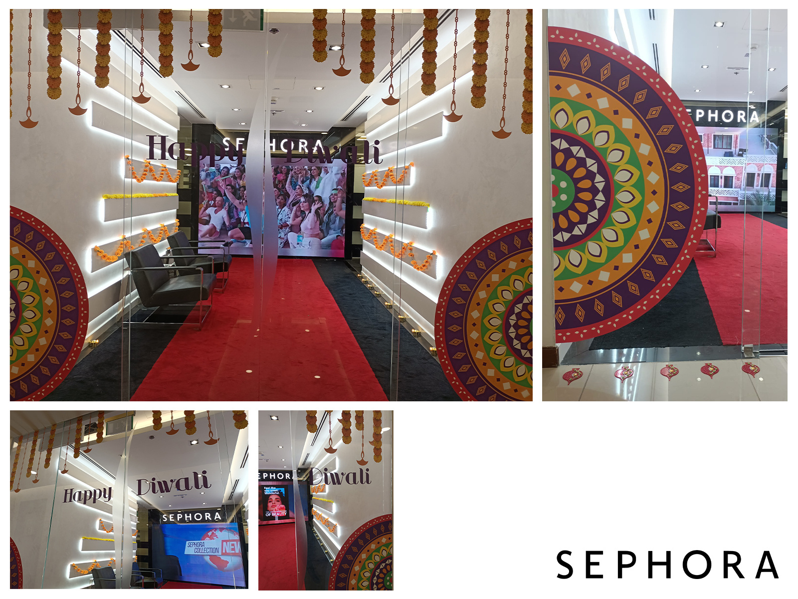 DIWALI Decoration design SEPHORA by Udara Jayasanka on Dribbble