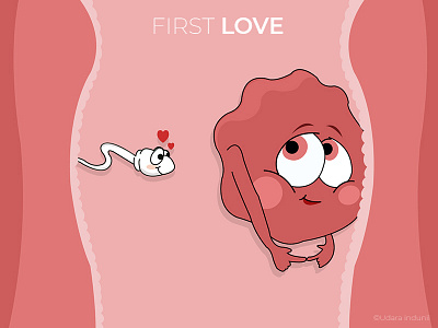 First Love conceptart design firstlove illustration life maleandfemale reproduction truth vector