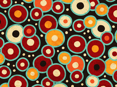 Ghanian Blooms - Seeds fabric design pattern surface design